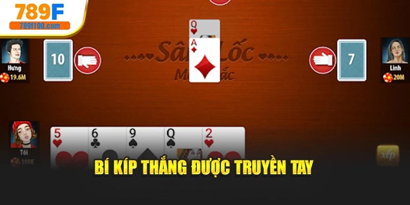 Bí kíp thắng được truyền tay