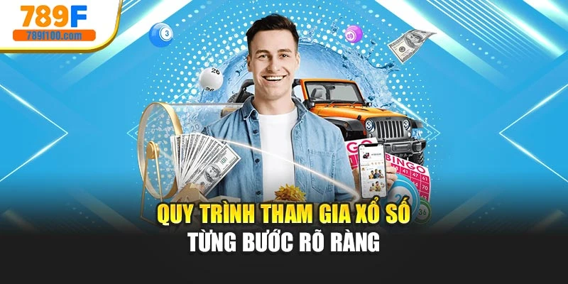 Quy trình tham gia xổ số từng bước rõ ràng